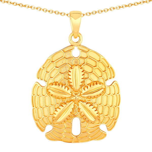 Sand dollar necklace