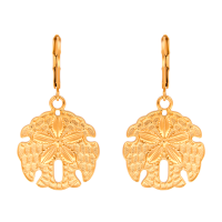 Sand dollar earrings